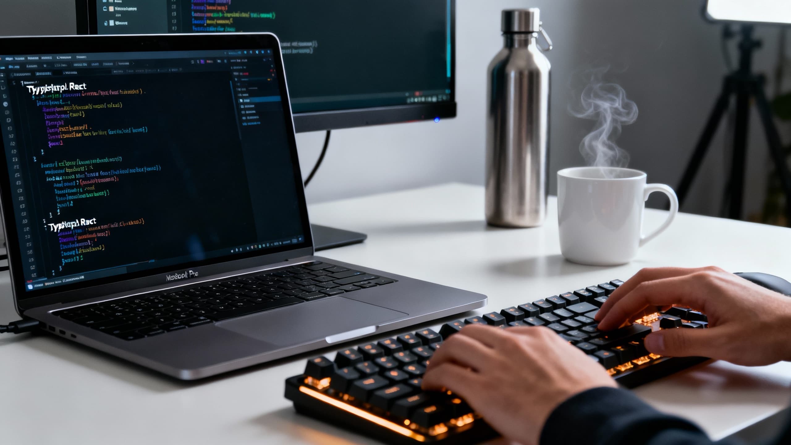 エンジニアの開発作業風景